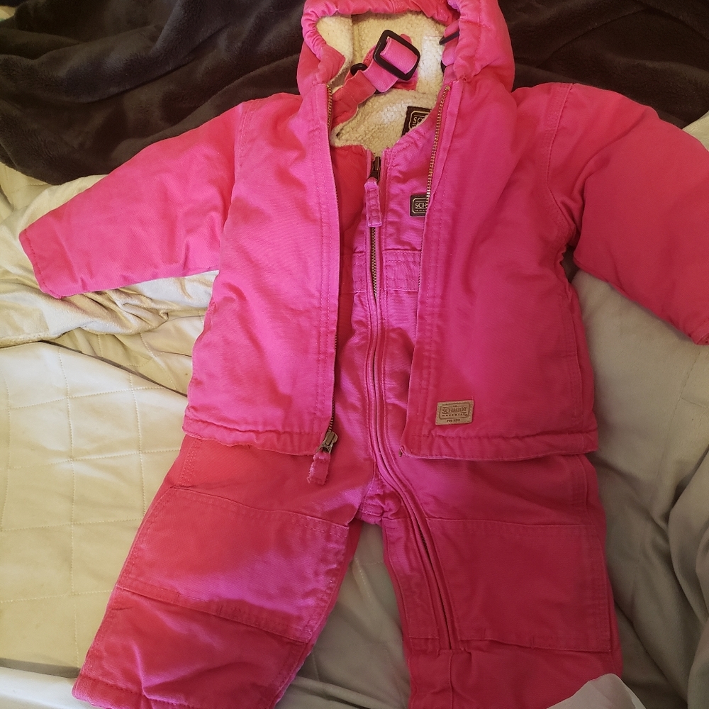 C E Schmidt Baby girl winter set